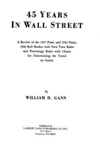 45 years in wall street trade like gann